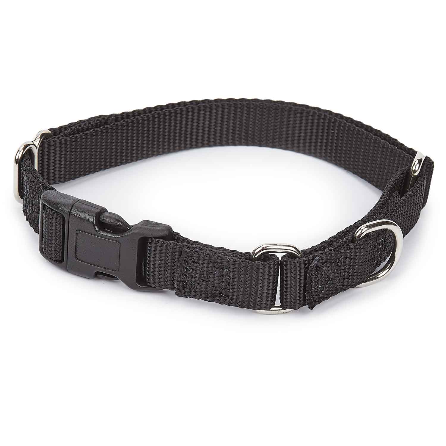guardian gear martingale collars with quick release buckle 14 20in black
