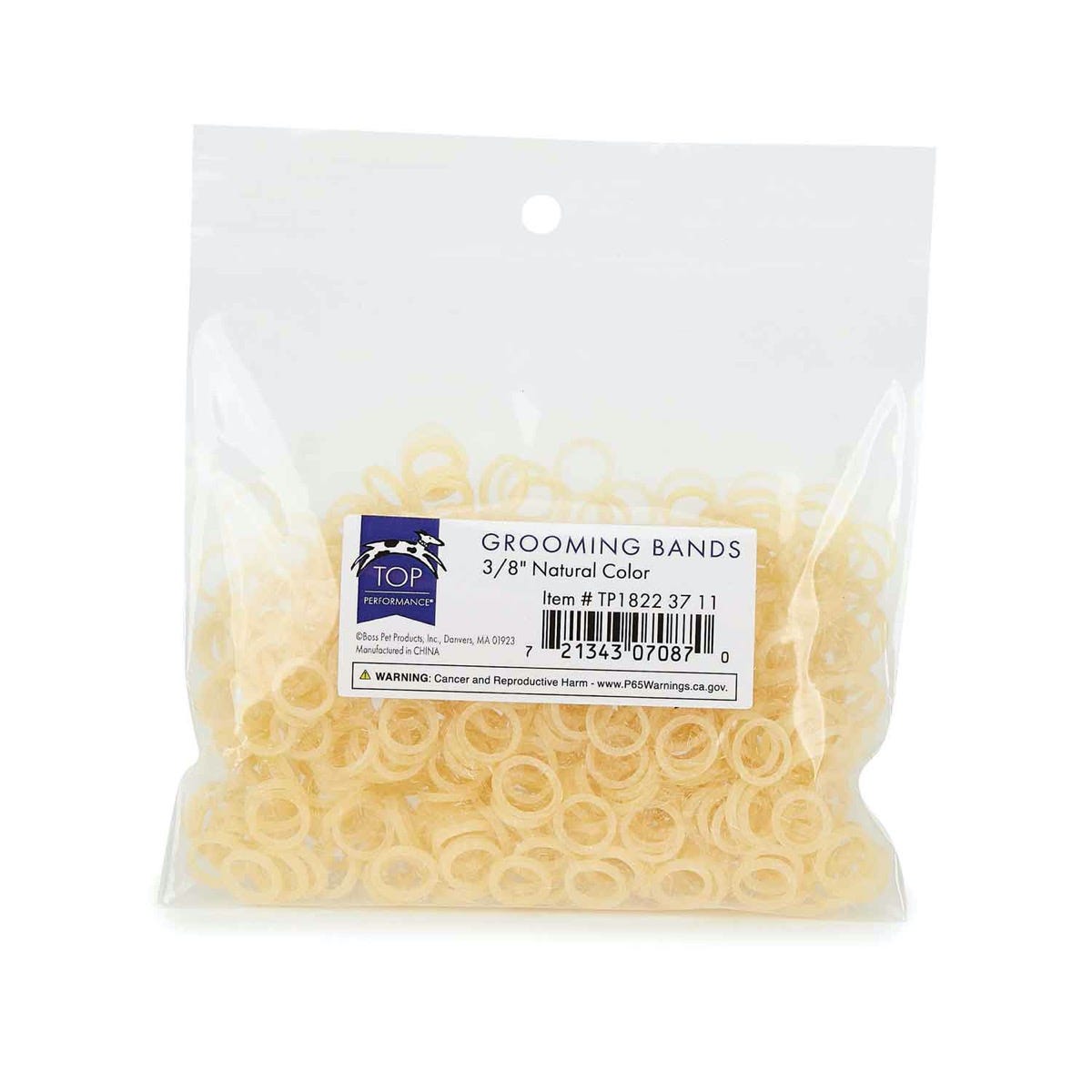 tp grooming bands 3 8in natural color 500ct