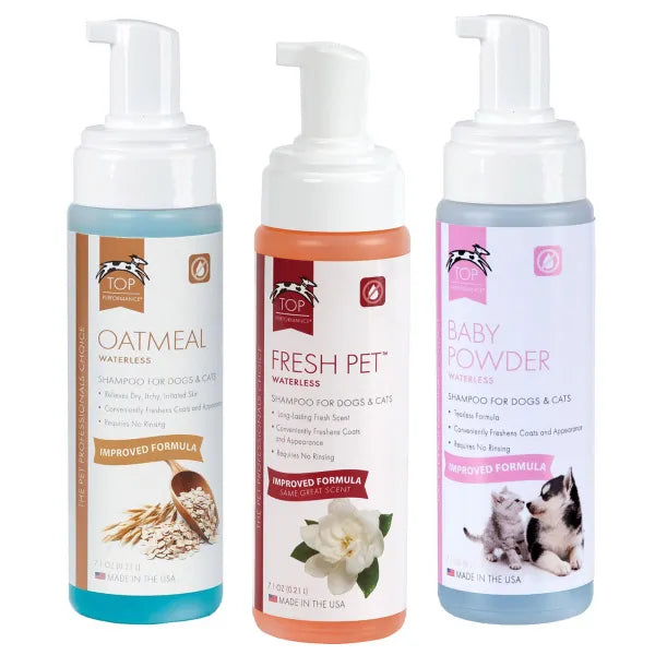 Pet Edge Waterless Shampoo for Pets - Select a Scent