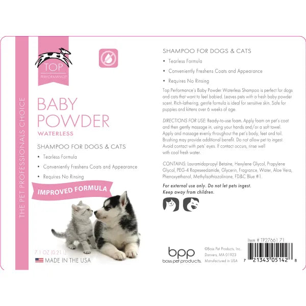 Pet Edge Waterless Shampoo for Pets - Select a Scent