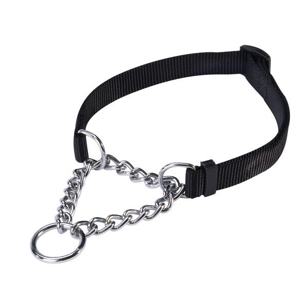 GG Martingale Collar 22-34In Blk