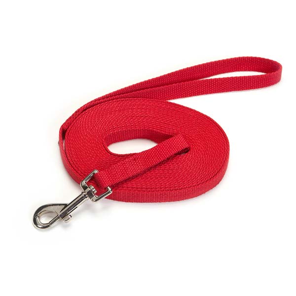GG Polycotton Web Trng Lead 30Ft Red
