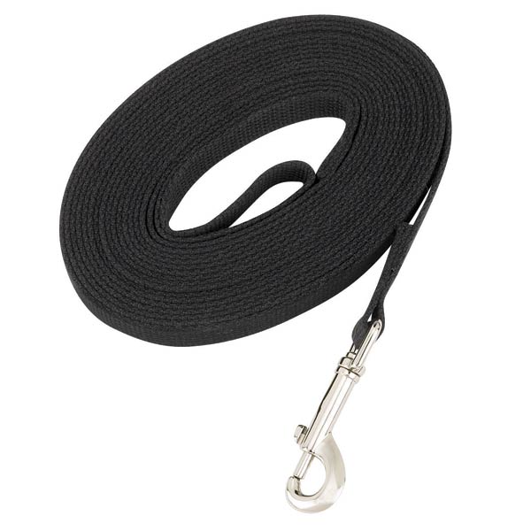 GG Polycotton Web Trng Lead 50Ft Blk
