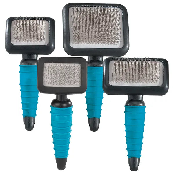 Master Grooming Ergonomic Slicker SS Pet Brush - Choose a Size