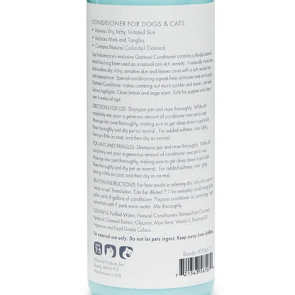 Top Performance Oatmeal Dog Grooming Shampoo & Conditioner - Select Product/Size