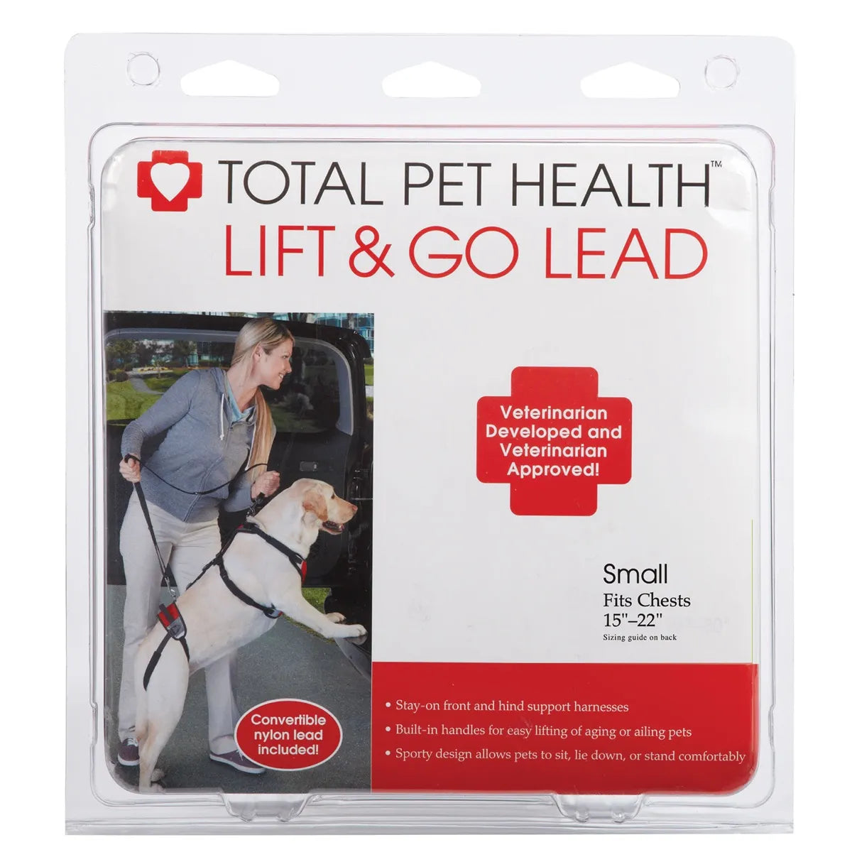 Total Pet Health Lift & Go Dog Lead - Mobility Harness
