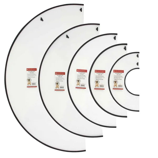 Total Pet Health Elizabethan E-Collar | Plastic Recovery Cone for Pets