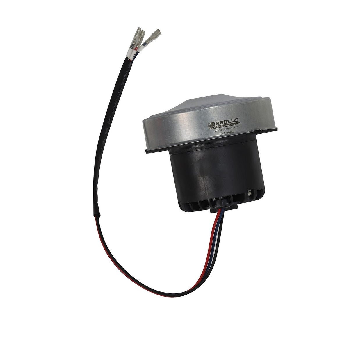 ME PowerDri System Onyx Motor with attached wires and label.