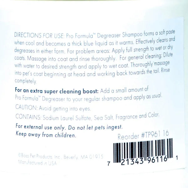 Top Performance Pro Formula Pet Degreaser Paste for Dogs & Cats, 16oz