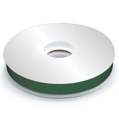 poly satin ribbon dark teal 100 yds