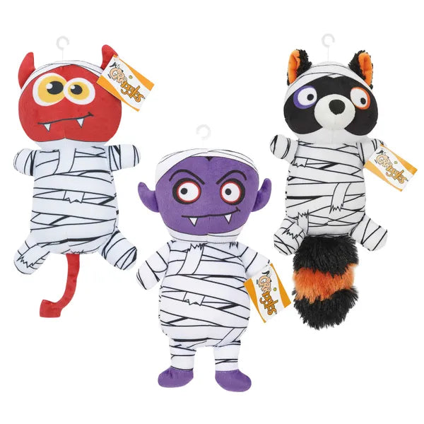 Grriggles Squeaky Plush Dog Toy Halloween Edition - Pick a Fright