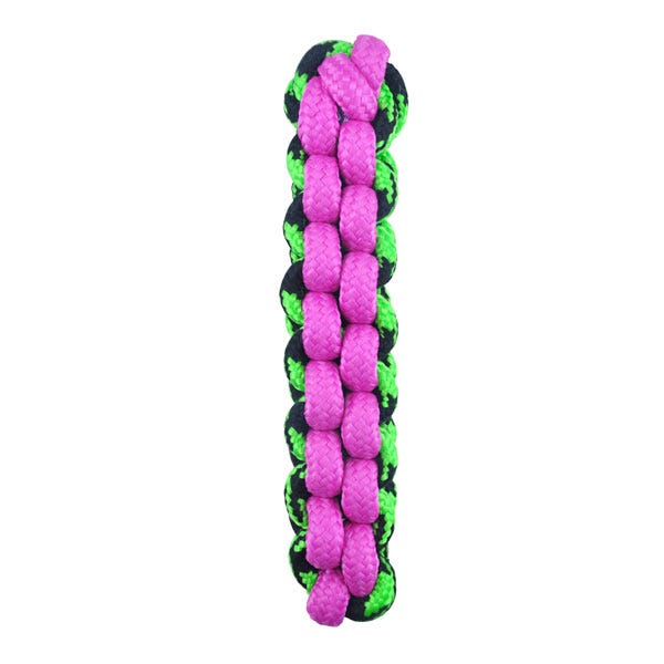 PPB Paracord Rope Fetch Stick Pink