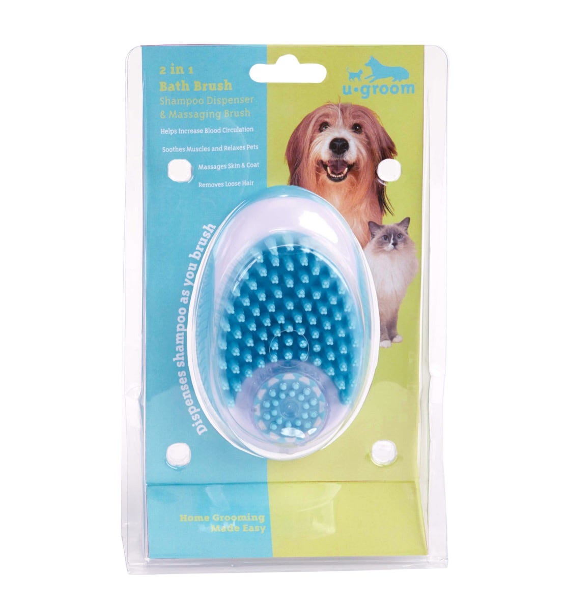 Ugroom 2 in 1 Bath Brush