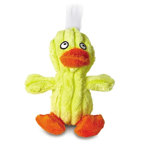 Grriggles Quackling Plush Duck Dog Toy - Large Size Yellow Pet Toy