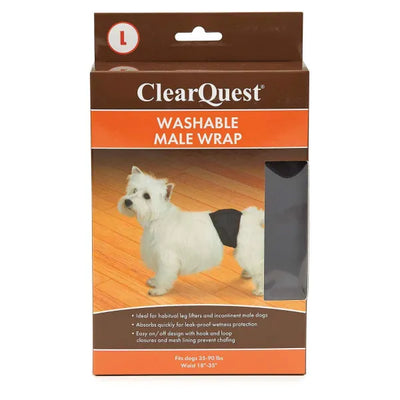ClearQuest Washable Male Wraps - Select a Size