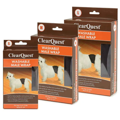 ClearQuest Washable Male Wraps - Select a Size