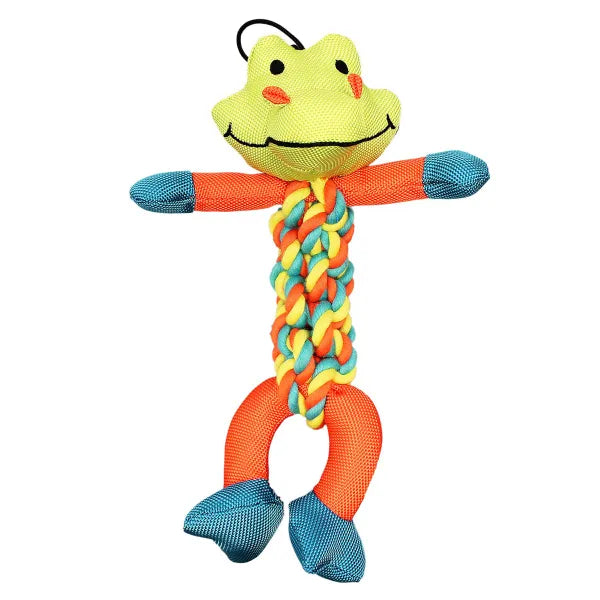 Pet Edge CHP Rope Braided Body Toy – Durable Braided Dog Chew Toy
