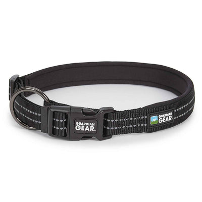 guardian gear reflect nylon o ring jet black l collar