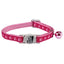 Meow Town Two-Tone Pawprint Cat Collars - Pick a Color