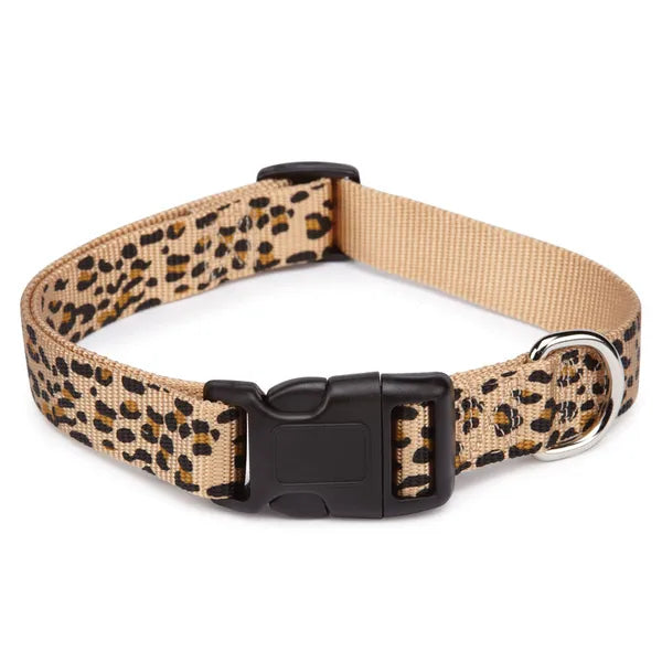 Casual Canine Animal Print Collars – Durable Nylon Collars for Dogs