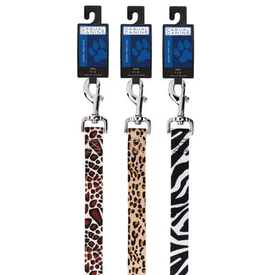 Casual Canine Animal Print Collars – Durable Nylon Collars for Dogs