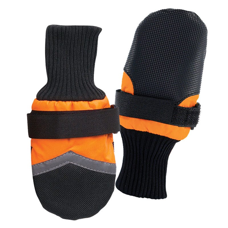 GG Dog Boots L 4Pc Org