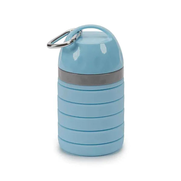 Cool Pup Collapsible Water Bottle for Dogs | 20oz Pet Hydration – Blue