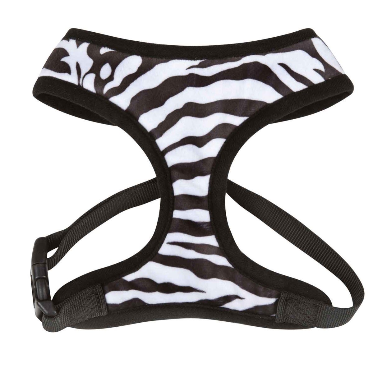CC Plush Print Harness XS Zebra