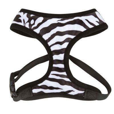CC Plush Print Harness XS Zebra