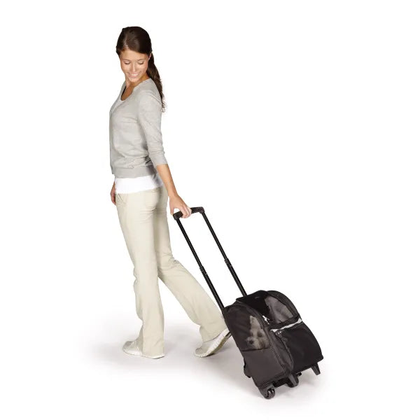 Cruising Companion Black On The Go Rolling Backpacks