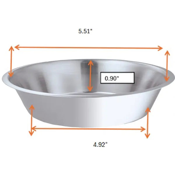 ProSelect Kitty Cup Cat Feeder Bowl by Pet Edge – Durable Pet Dish