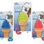 Pet Edge Cool Pup Mini Ice Cream Cone Durable Dog Toy - Pink