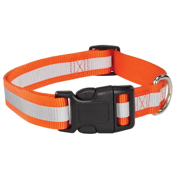 Guardian Gear Reflective Dog Collars - Size/Color Option