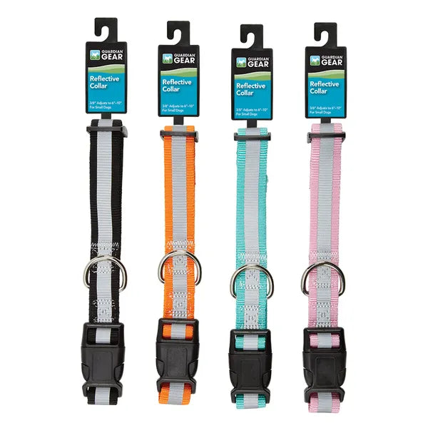 Guardian Gear Reflective Dog Collars - Size/Color Option
