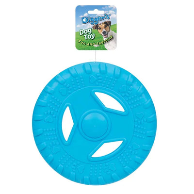 Digger's Fly and Fetch TPR Disc Dog Toy – Durable Rubber Fetch Toy