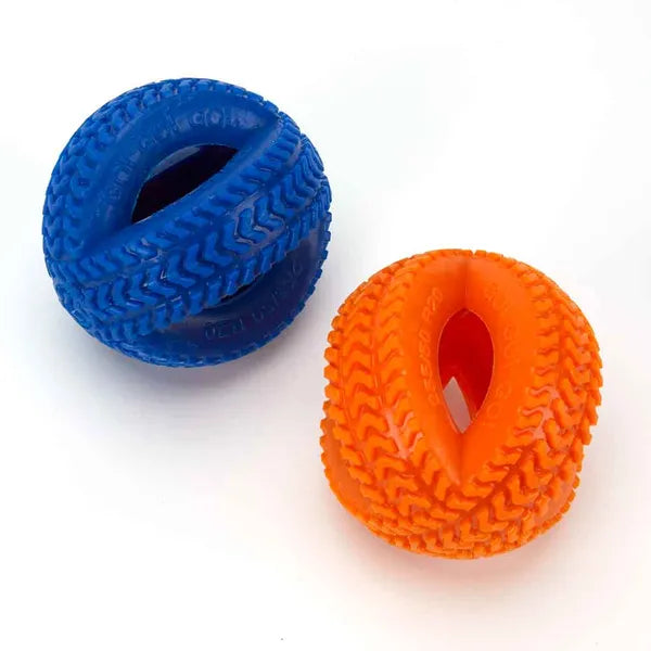 DGR Double Tire Durable Dog Chew Toy by Pet Edge - Choose a Color
