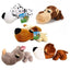 Digger's FatHedz Plush Dog Toy – Select a Species