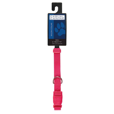 Casual Canine Dog Collar 14-20In Pink