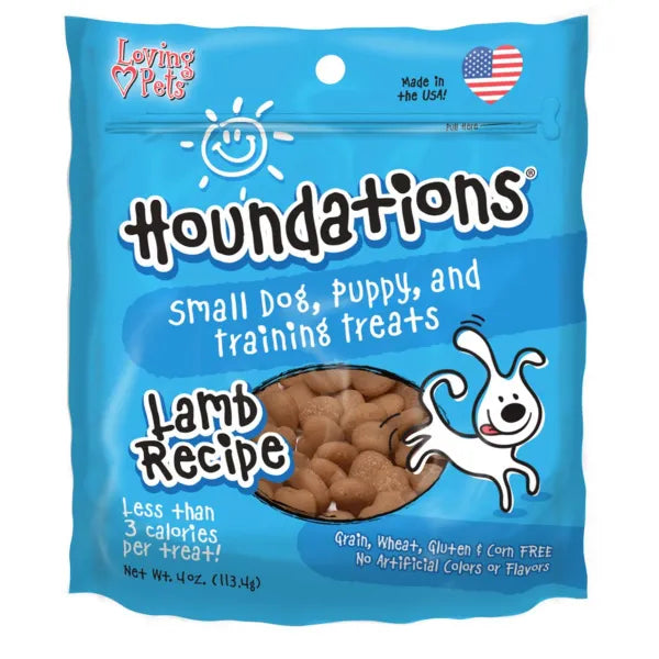 Houndations Training Treats for Small Dogs and Puppies 4 oz - Choice a Flavor