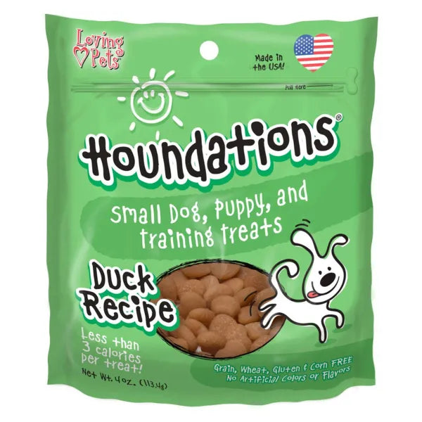 Houndations Training Treats for Small Dogs and Puppies 4 oz - Choice a Flavor