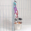 ProSelect Flat Sided Stainless Steel Pail for Cages and Kennels - Size Choice