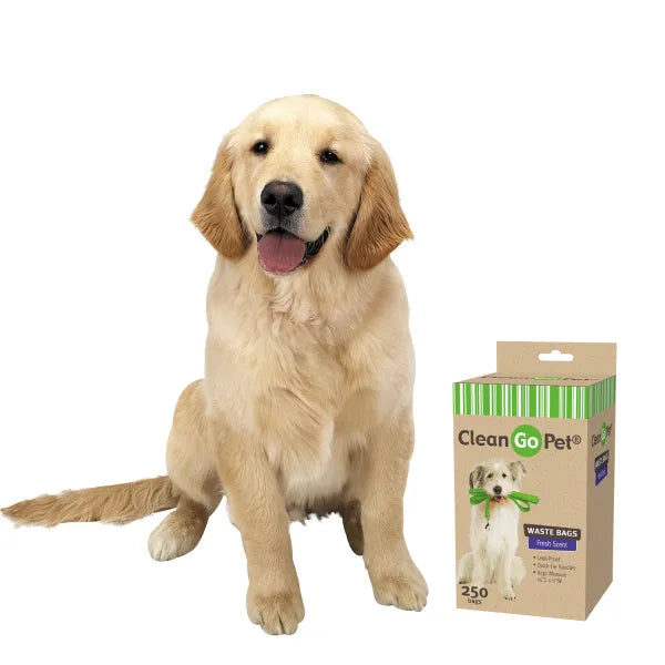 Clean Go Pet Fresh Floral Scented Doggy Waste Bags with Handle