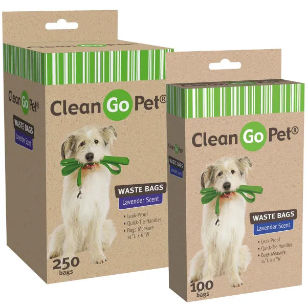 Clean Go Pet Lavender Scent Waste Bags - Select Quantity