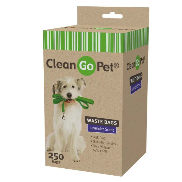 Clean Go Pet Lavender Scent Waste Bags - Select Quantity
