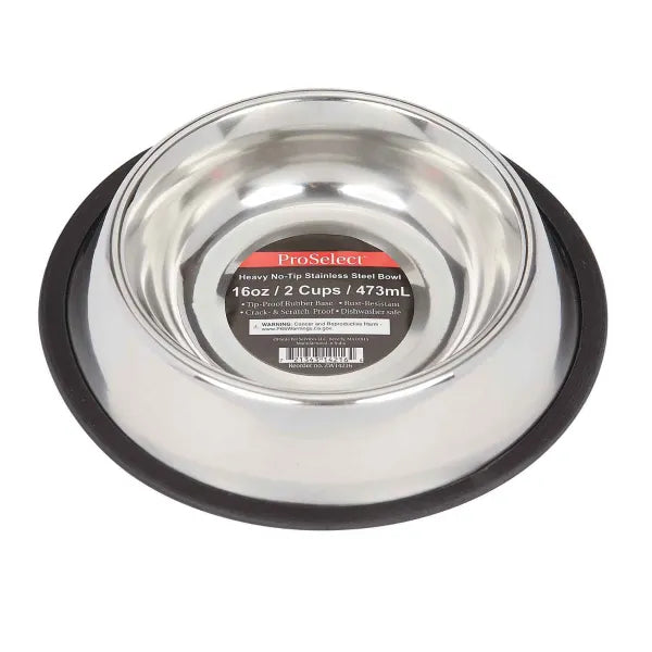 ProSelect X-Super Heavy Duty No-Tip Mirror Bowls - Select a Size