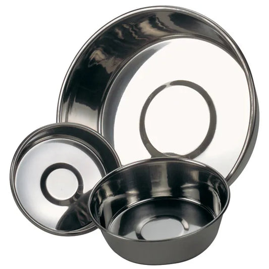 ProSelect Dura Weight Stainless Steel Dishes - Select Size