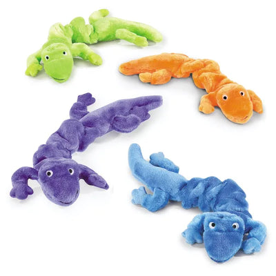 Zanies Bungee Gecko Plush Dog Toy with Squeakers, 16-24 Inch - Pet Edge