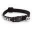 Meow Town Rhinestone Cat Collar – Adjustable Nylon Safety Breakaway