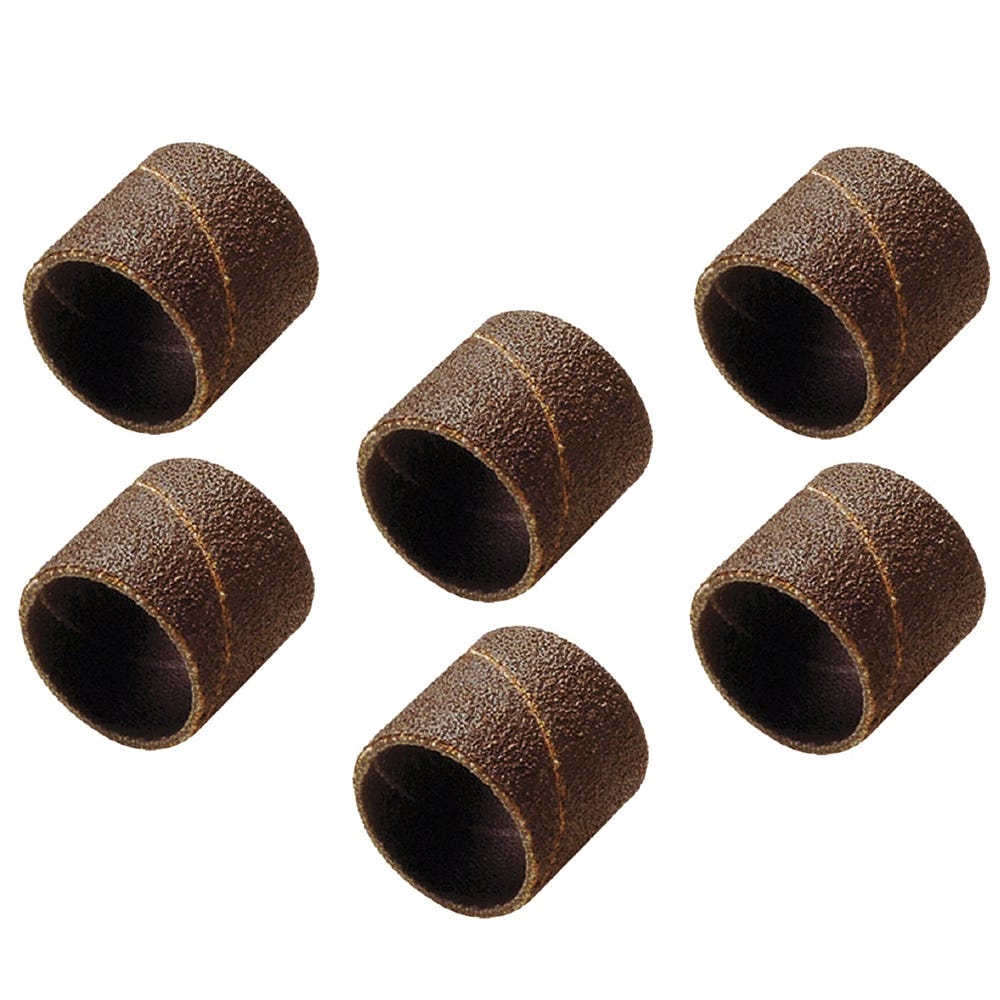 DR 1/2In Coarse Sander Bands 6 Pk