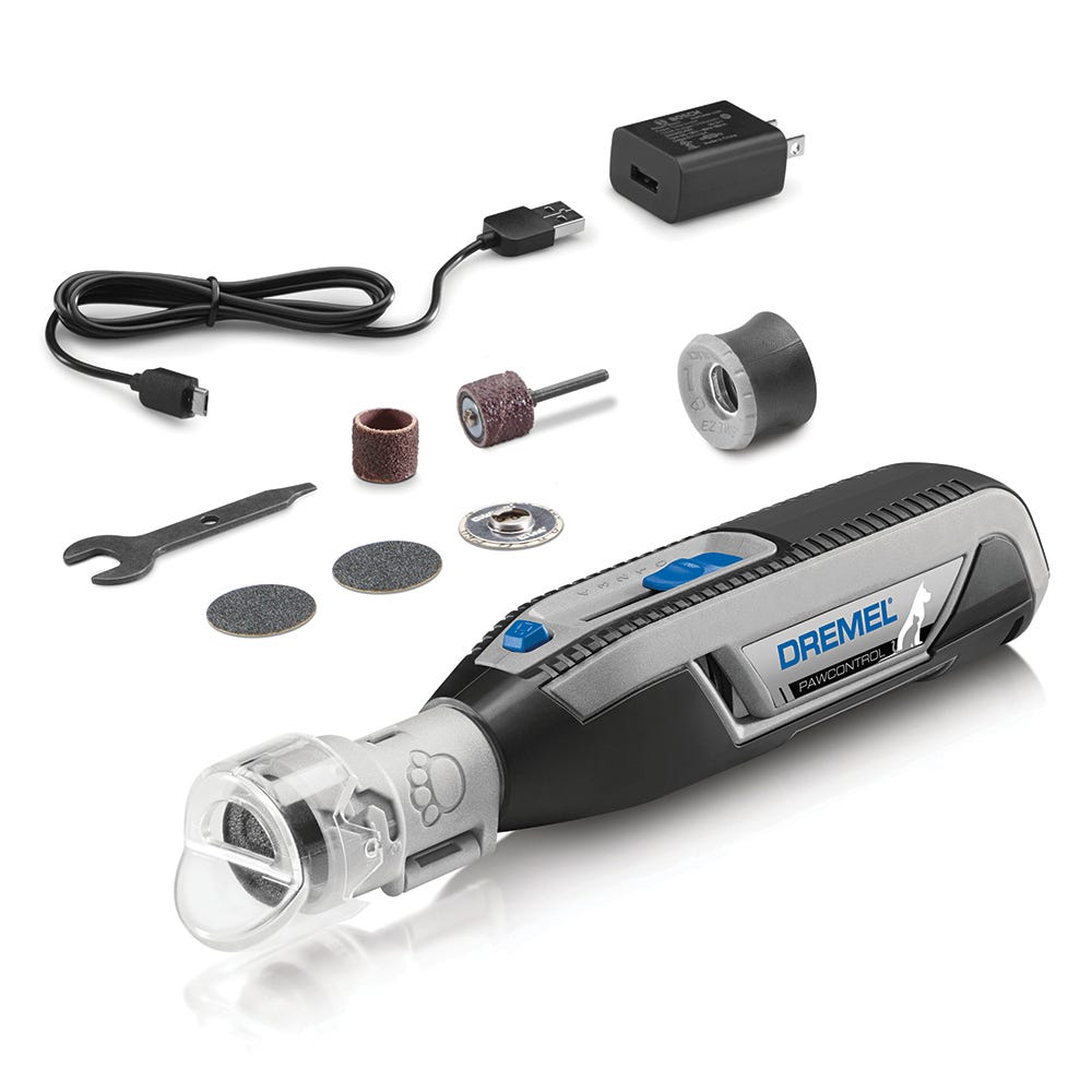DR 3.6V Pet Cordless Nail Grinder Kit